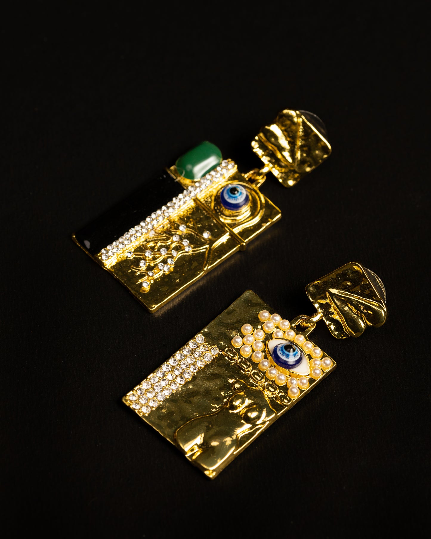 Cosmic Eye Amulet Earrings