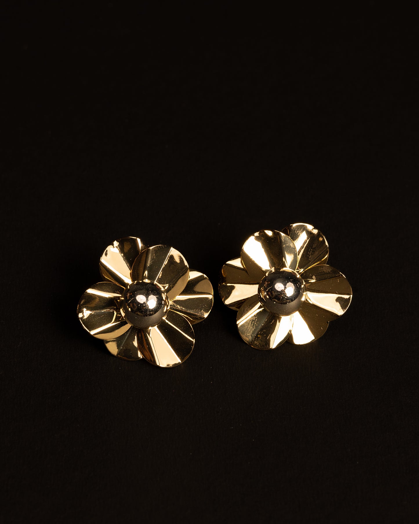 Golden Bloom Studs
