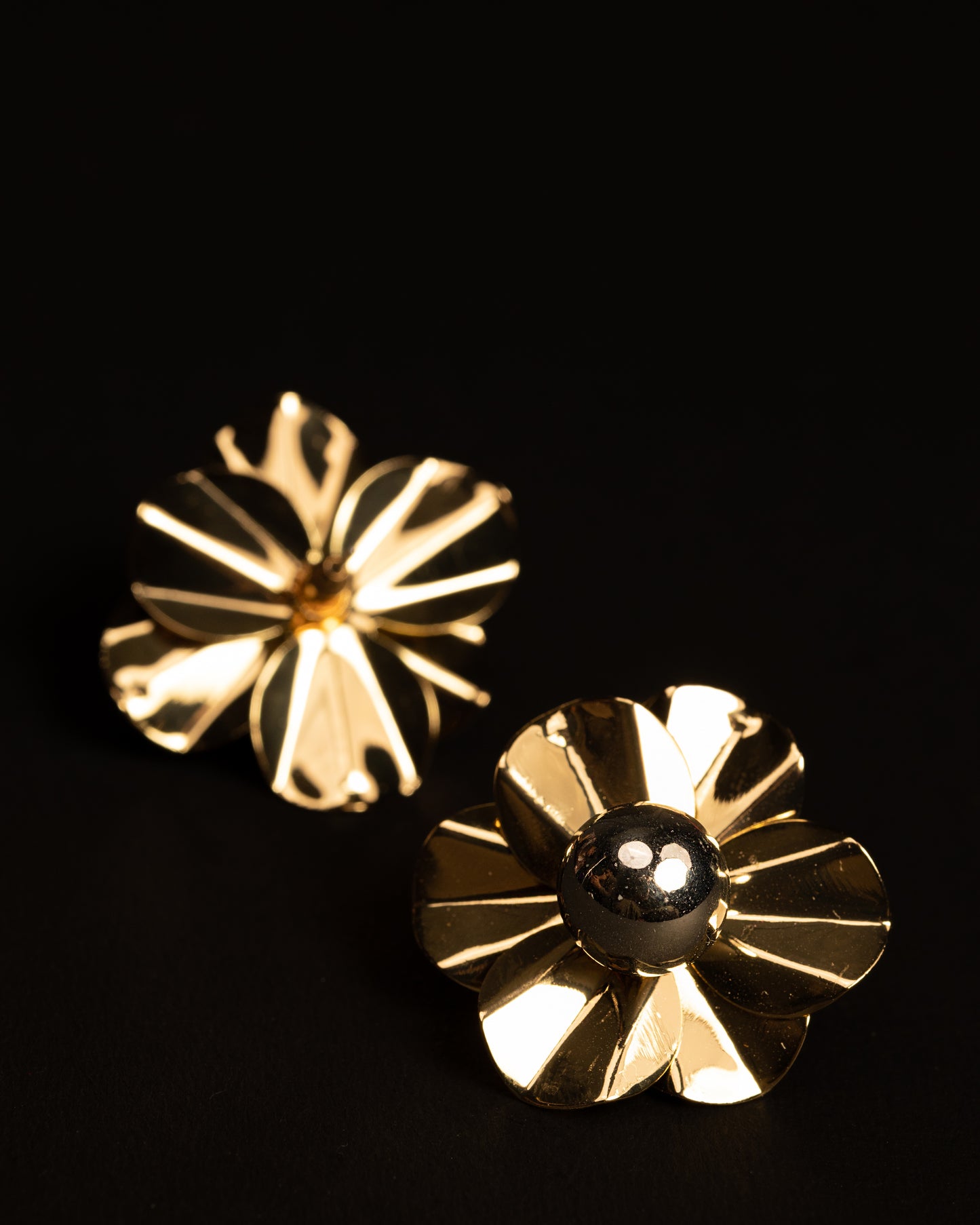 Golden Bloom Studs