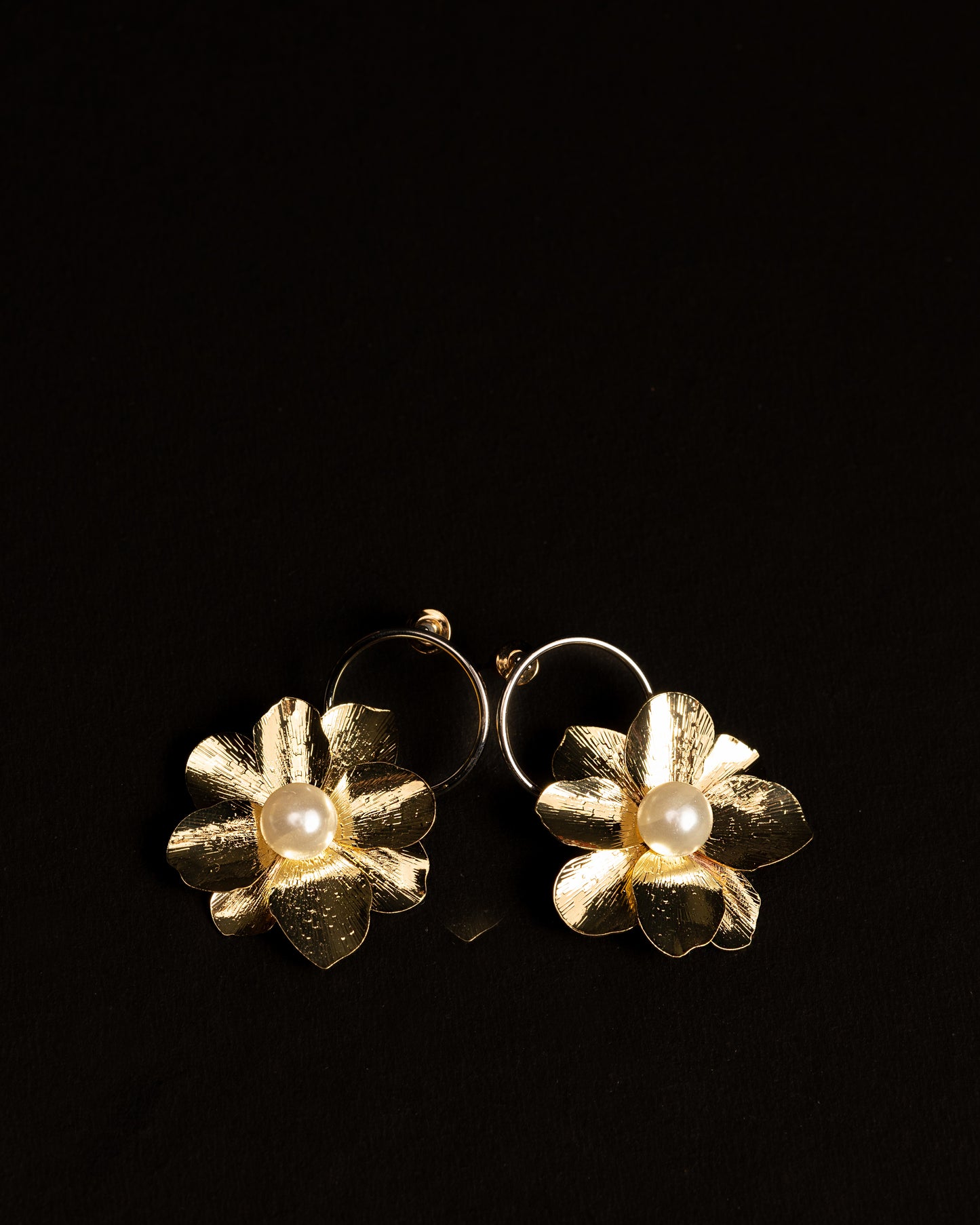Floral Glow Hoops