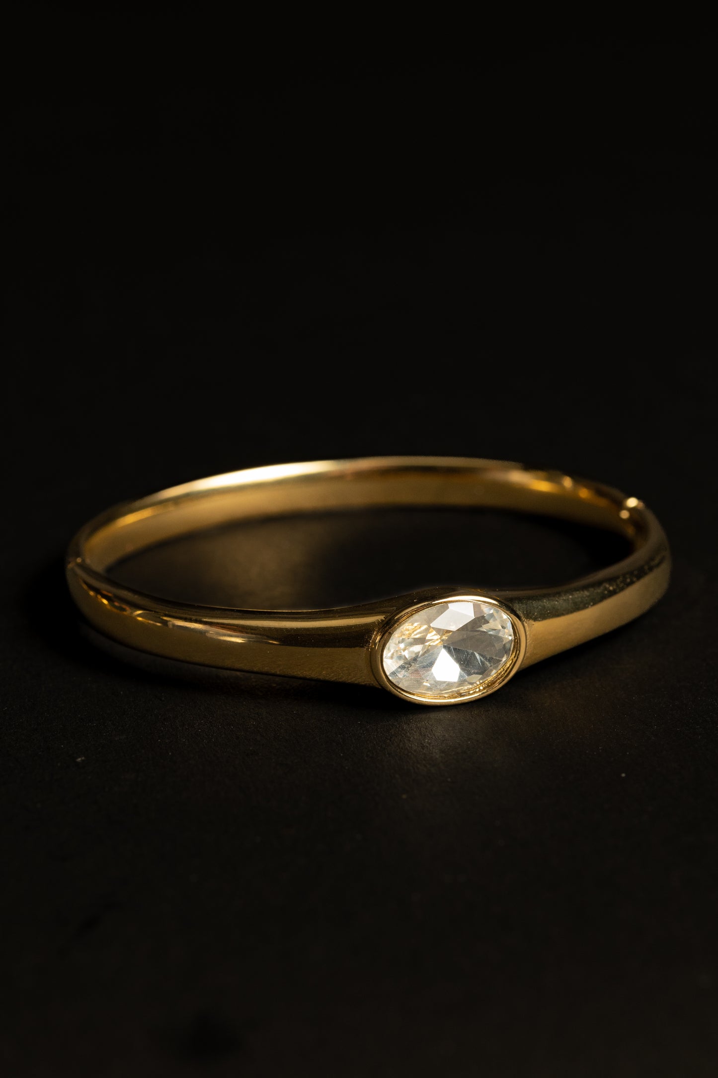 Celeste Solitaire Bangle