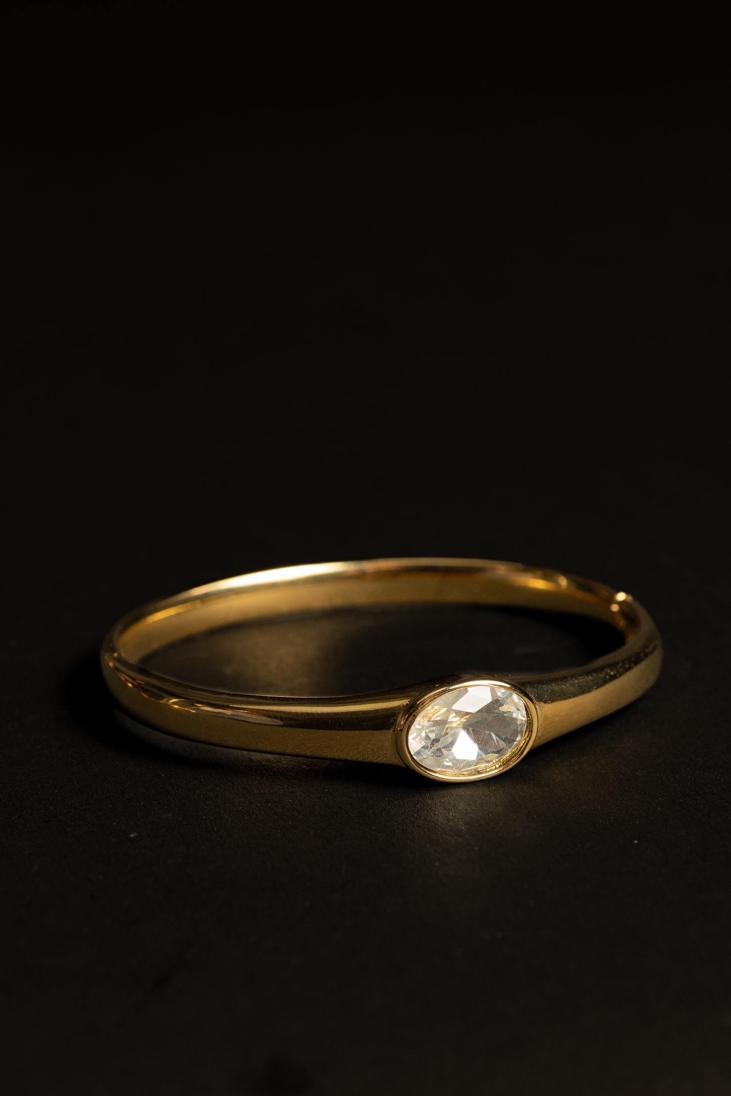 Celeste Solitaire Bangle