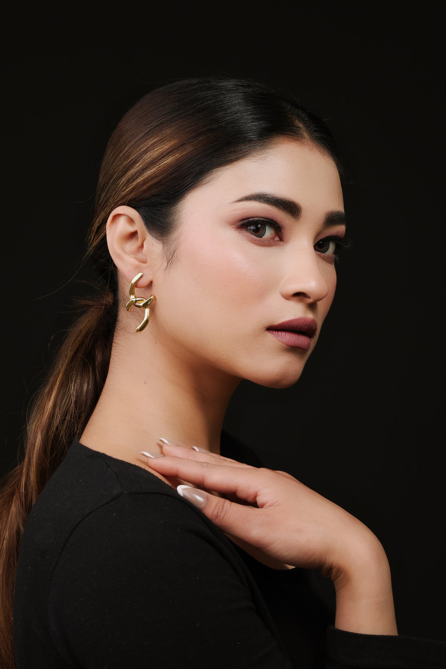 Golden Twine Earrings