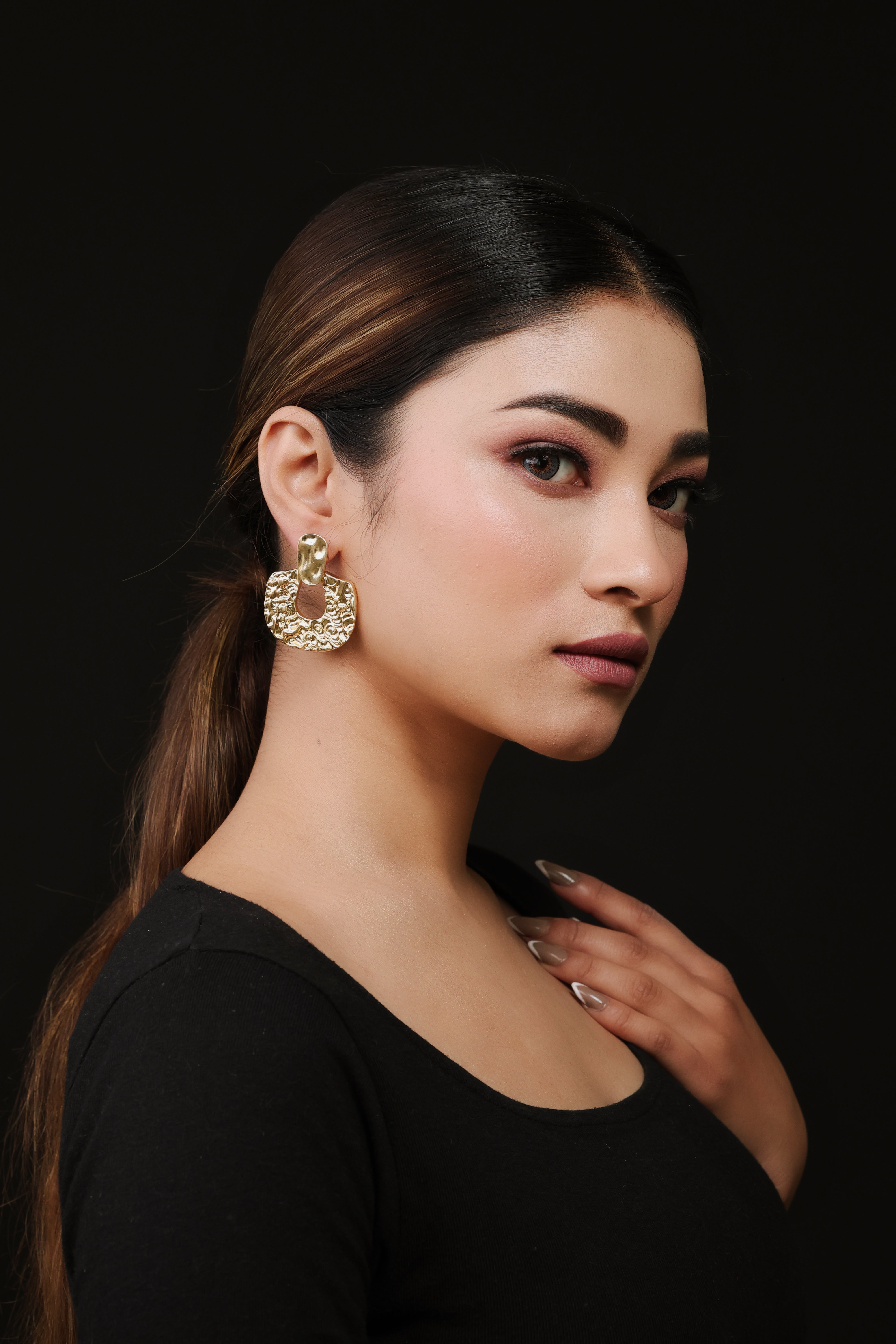 Gold Plated Ember Glow Drops