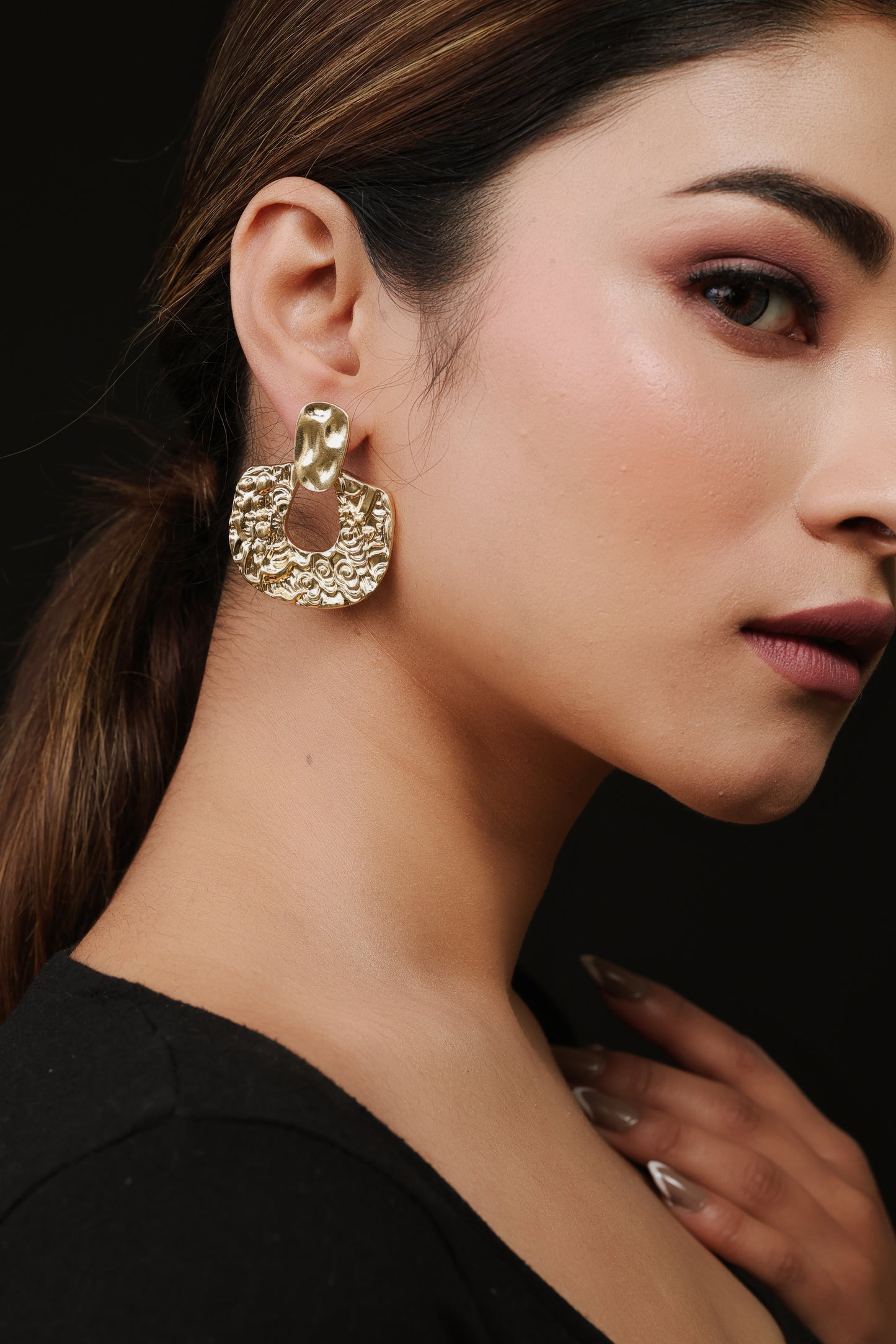 Gold Plated Ember Glow Drops