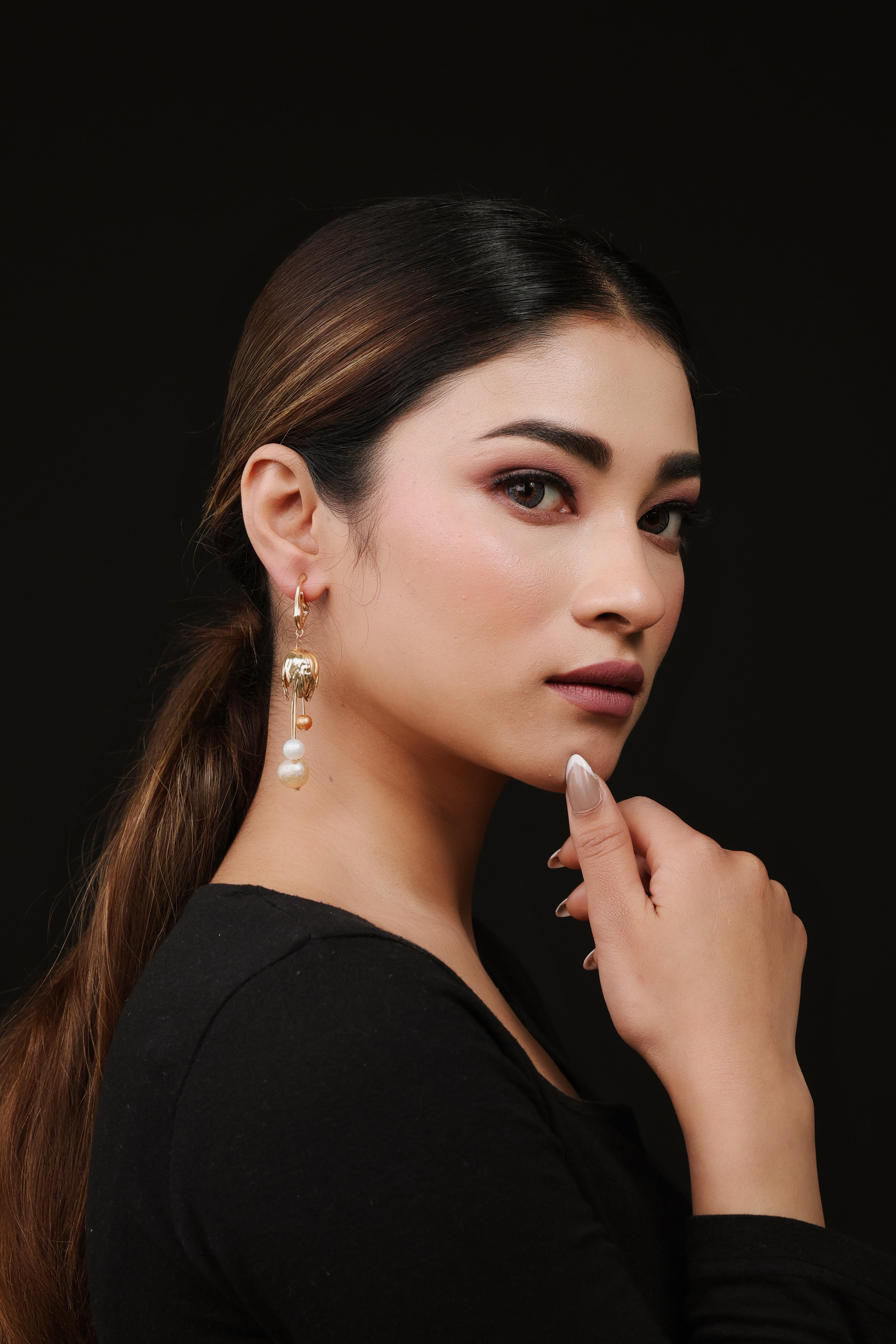 Falling Flower Danglers