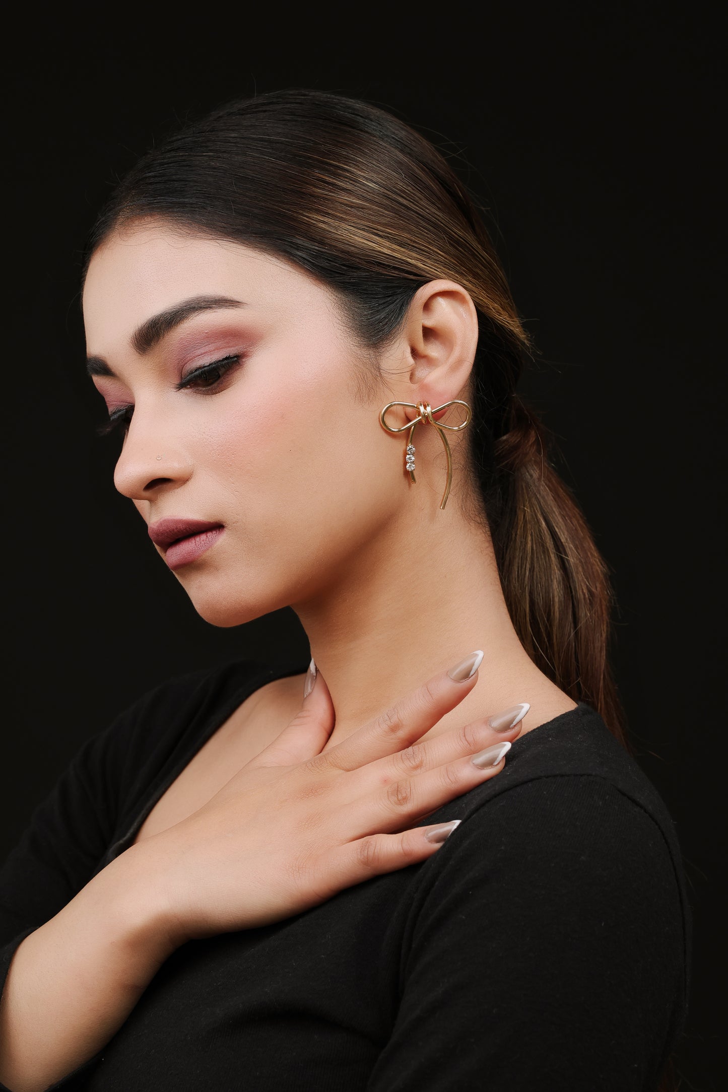 Graceful Knot Earrings
