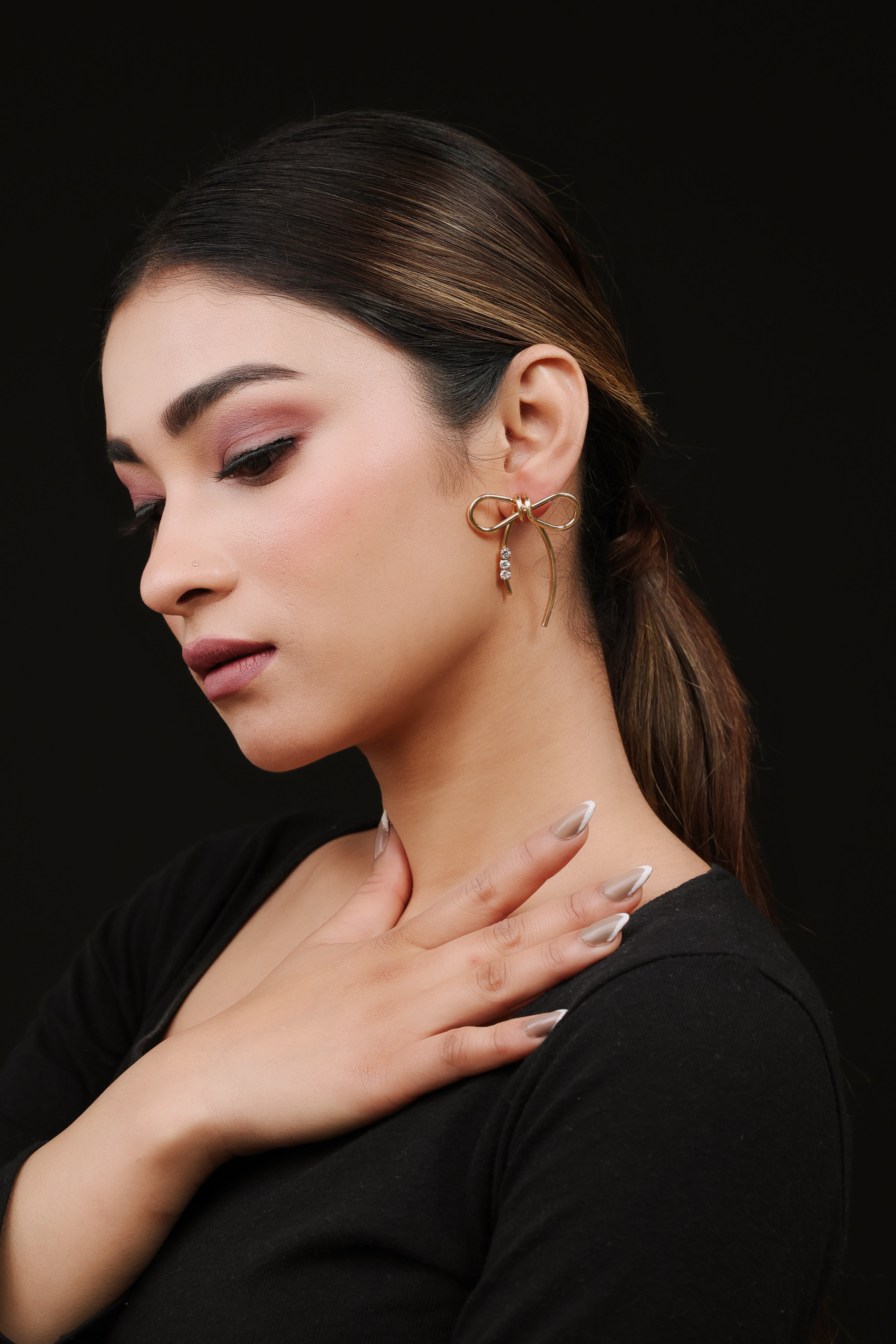Graceful Knot Earrings