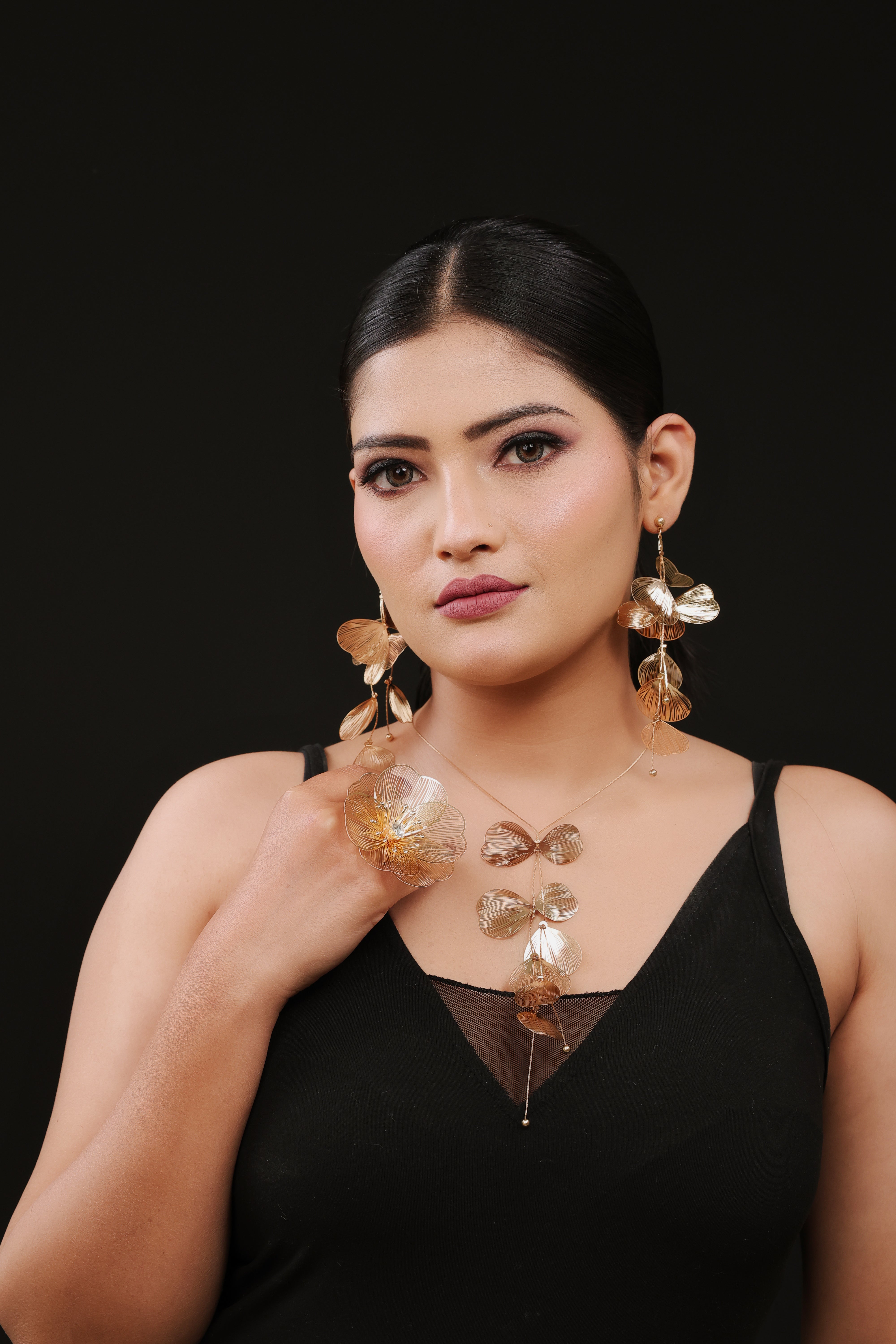 Petal Cascade Earrings