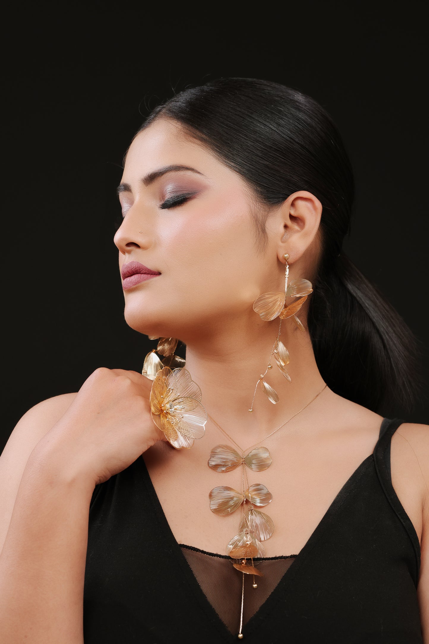 Petal Cascade Earrings