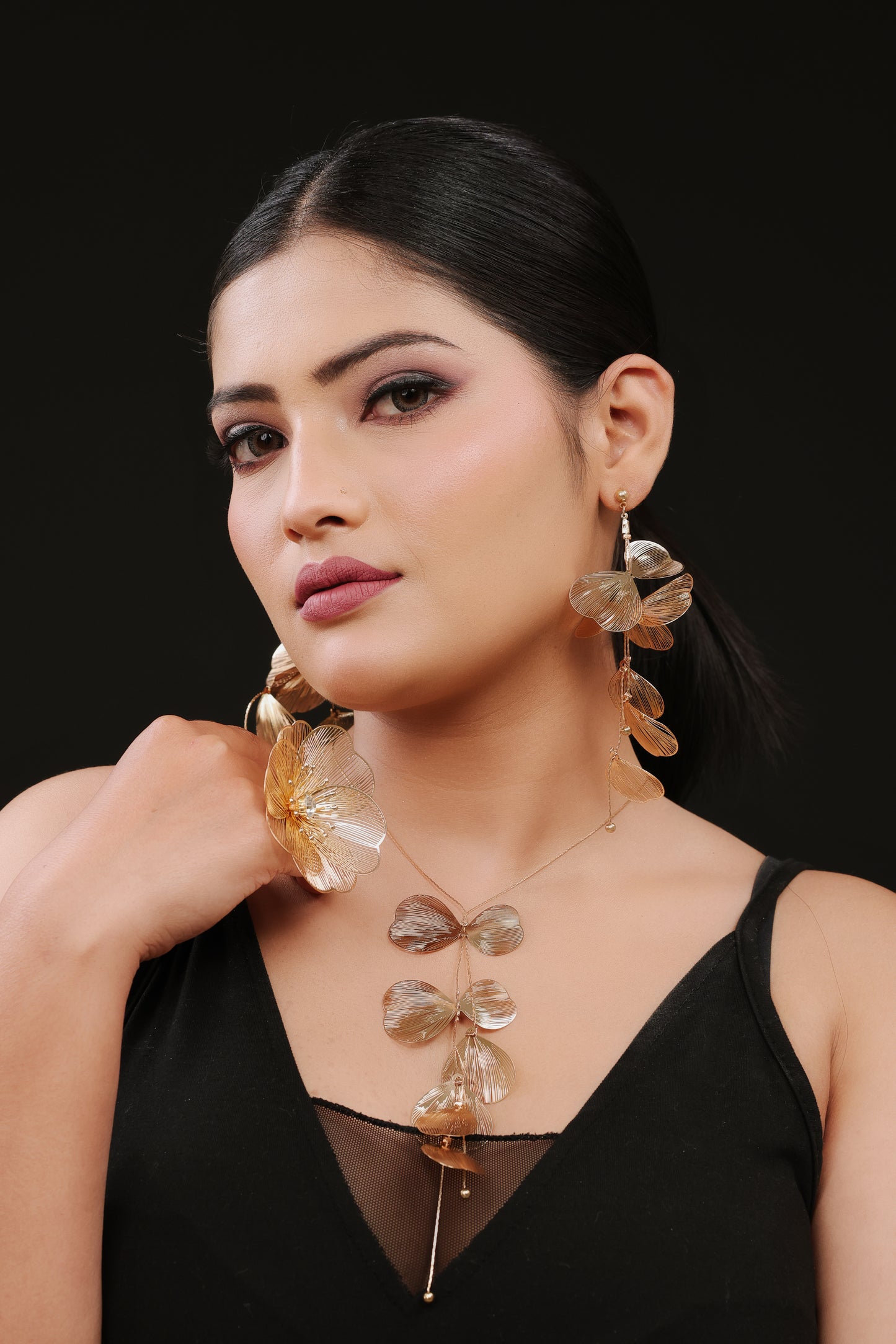 Petal Cascade Earrings