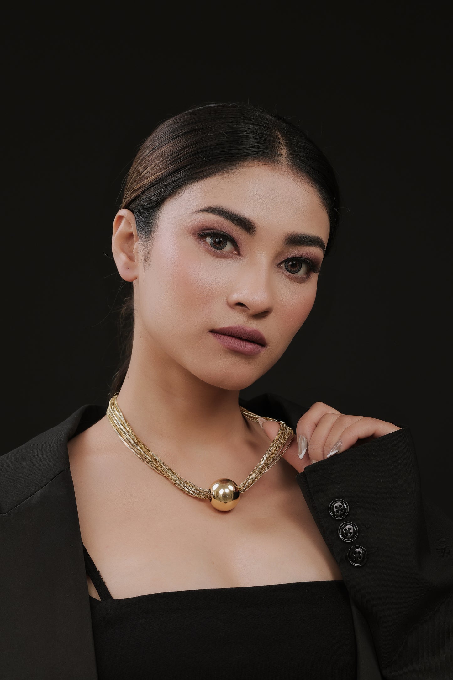 Golden Gravity Necklace
