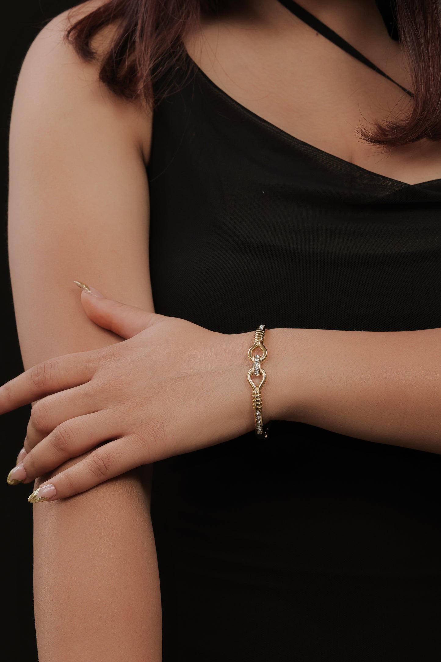 Golden Embrace Bangle
