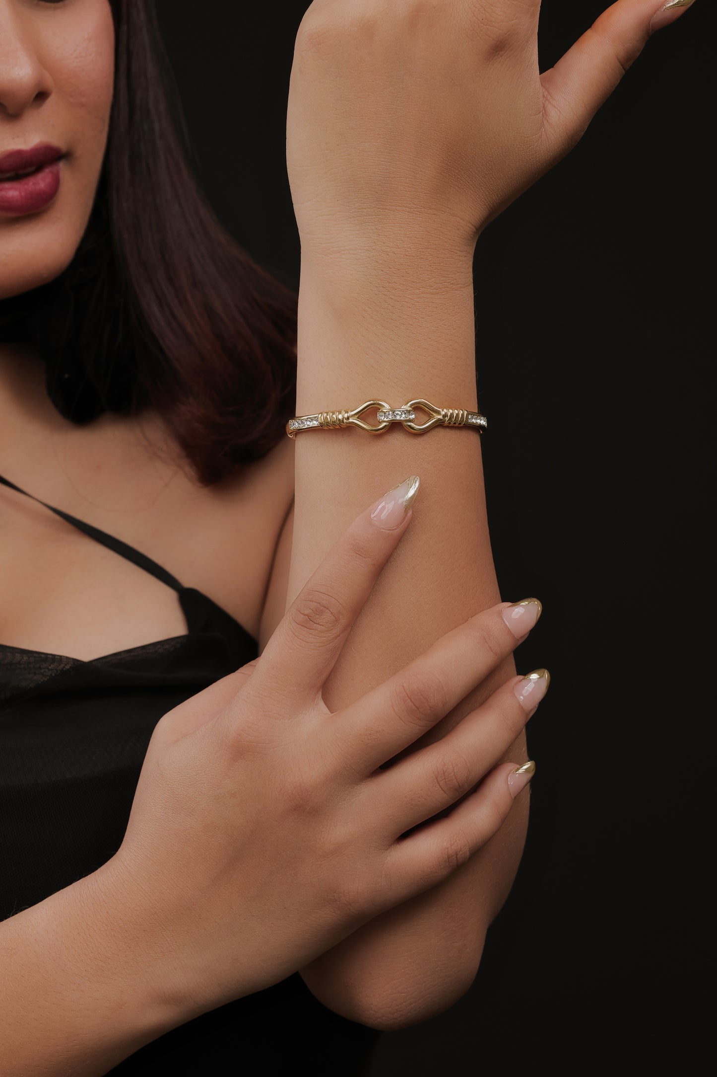 Golden Embrace Bangle