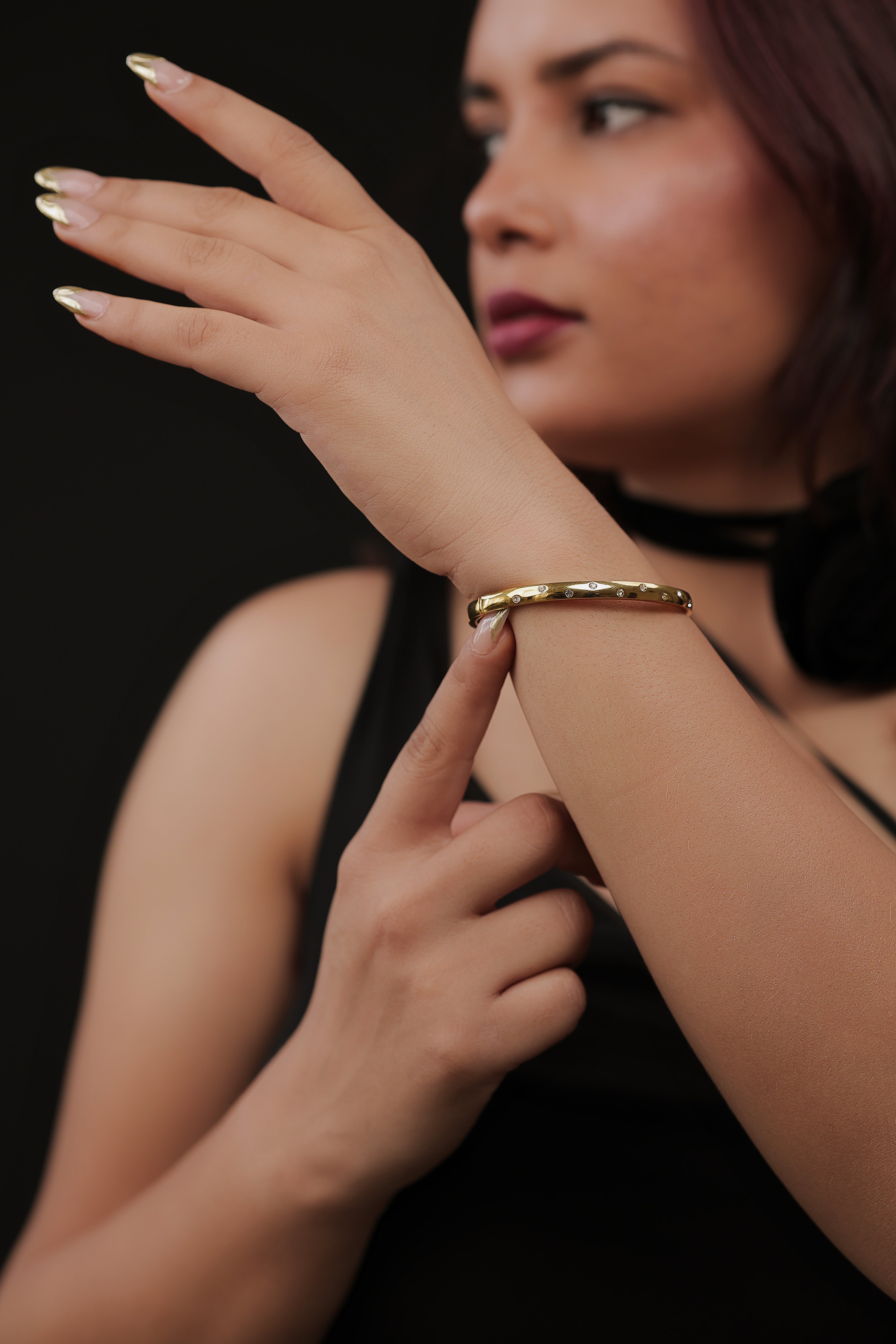 Starlit Grace Bangle