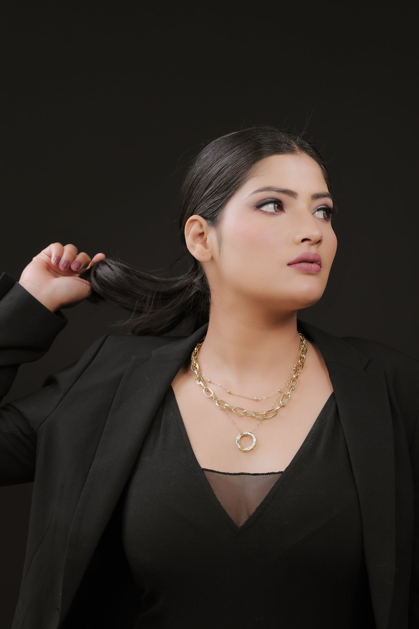 Infinity Layers Necklace