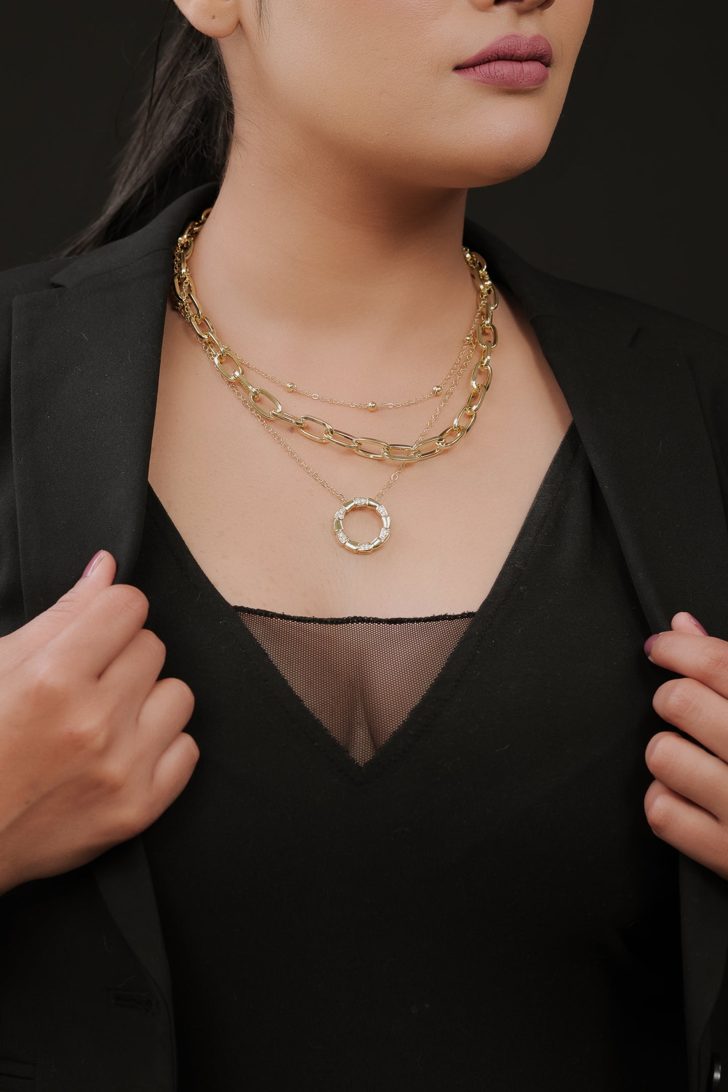 Infinity Layers Necklace