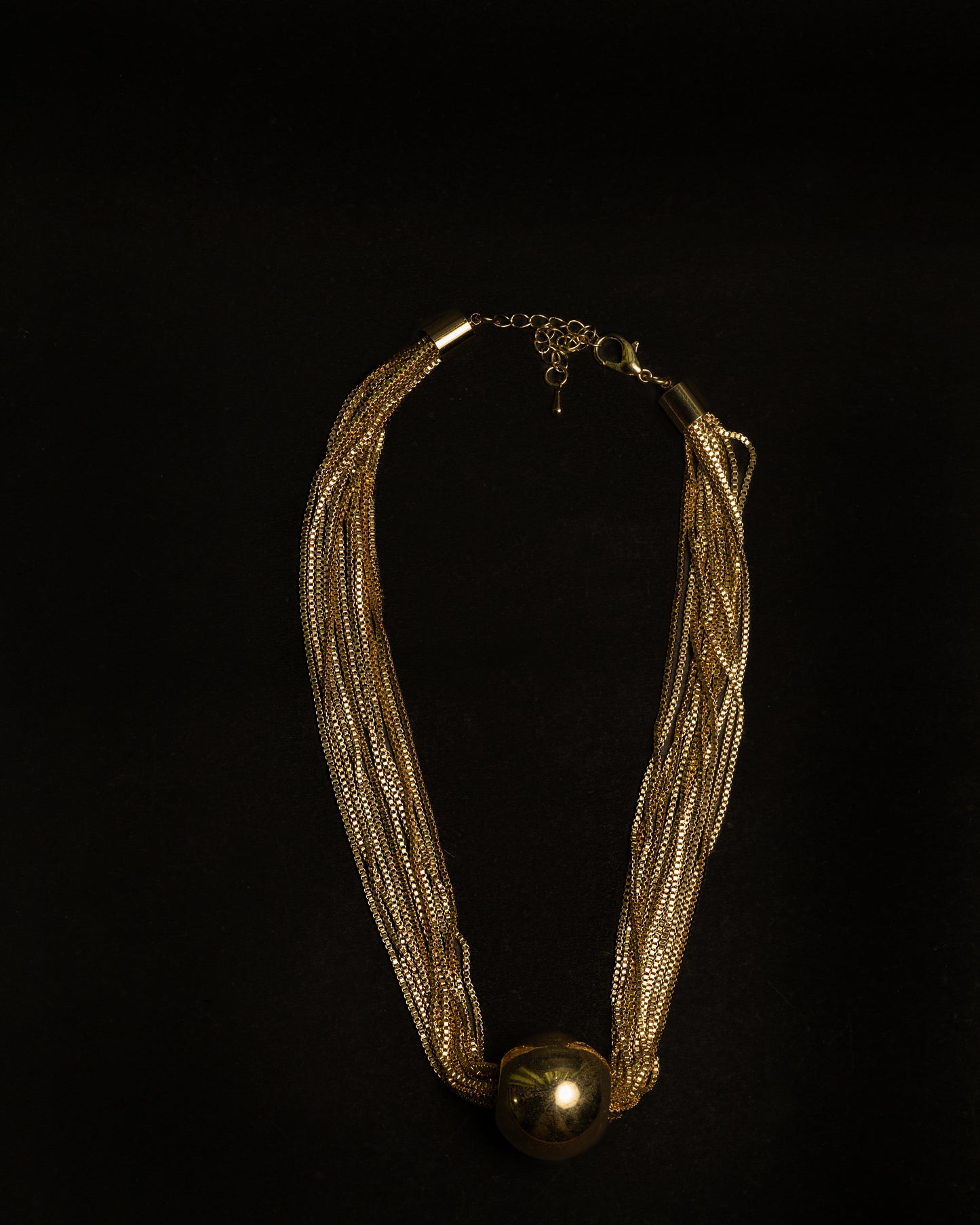 Golden Gravity Necklace